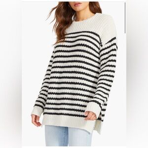 NWOT Out Of Line Stripe Sweater BB Dakota by Steve Madden